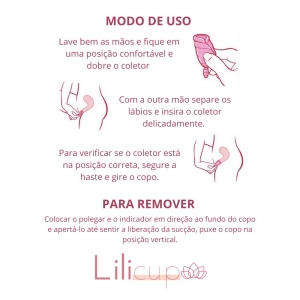 Disco Menstrual + Coletor Menstrual Lilicup My