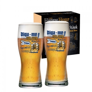 Luva Copo Cerveja Koblenz 340ml 2 Peças | Ref 260180648