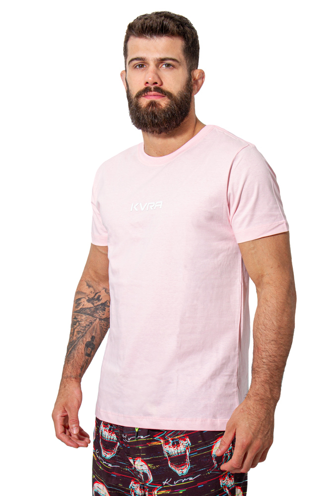 Camiseta KVRA Colors Basic Rosa - Foto 2