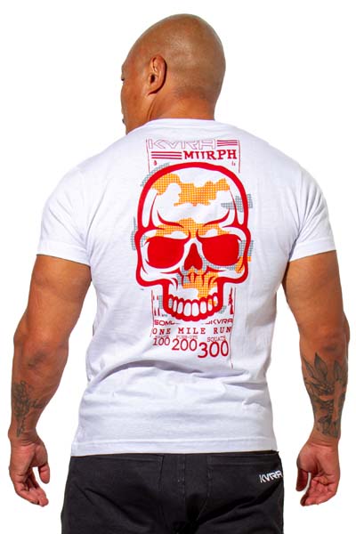 Camiseta Masculina KVRA 300 Branco - Foto 3