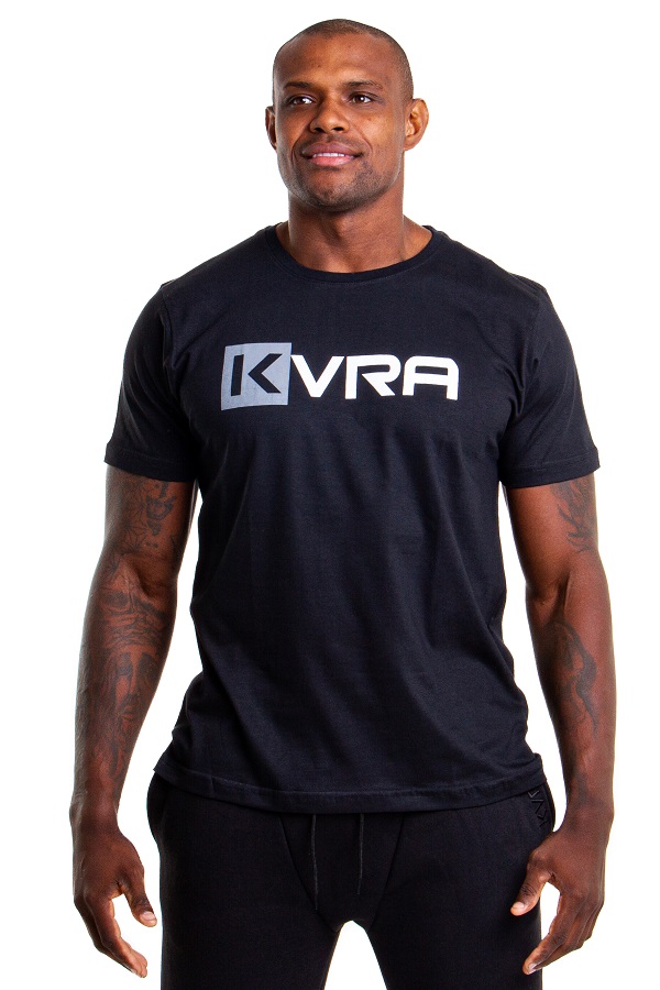 Camiseta Masculina KVRA Brazilian Brand Preta - Foto 0