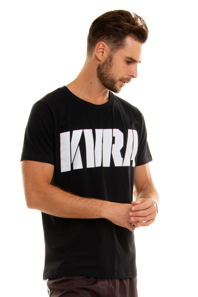 Camiseta Masculina KVRA Burst Out Basic Preto - Foto 2