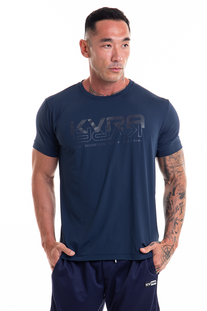 Camiseta Masculina KVRA Vitality Marinho - Foto 0