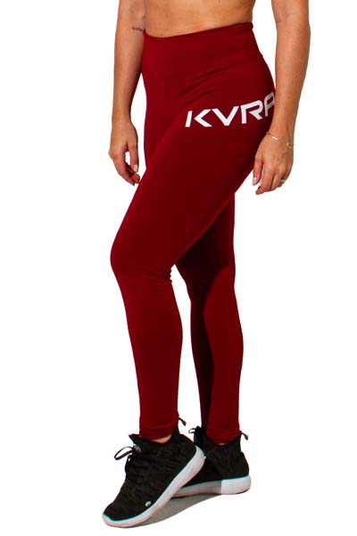 Legging Feminina KVRA Soft Basic Vermelha - Foto 1