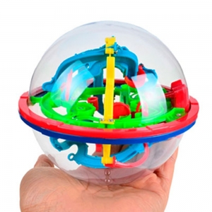 Desafio Bola Perplexus - Colorido - PVC -  Mario Brinquedos