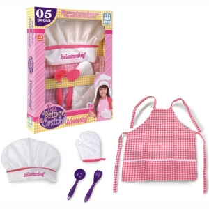 Eu Brinco de Casinha - Super Chef - Rosa - 0611 - Nig Brinquedos