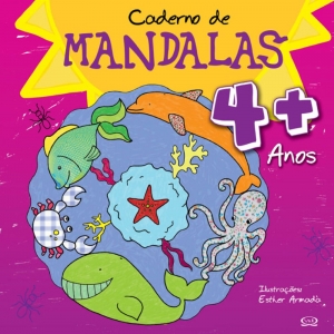 Livro Caderno de Mandalas - 4+ - VR Editora