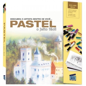 Livro Pastel O Jeito Fácil - Descubra o Artista Dentro de Você - Book Box - Catapulta