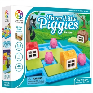 Three Little Piggies Deluxe - Os 3 Porquinhos - SG023 - Smart Games