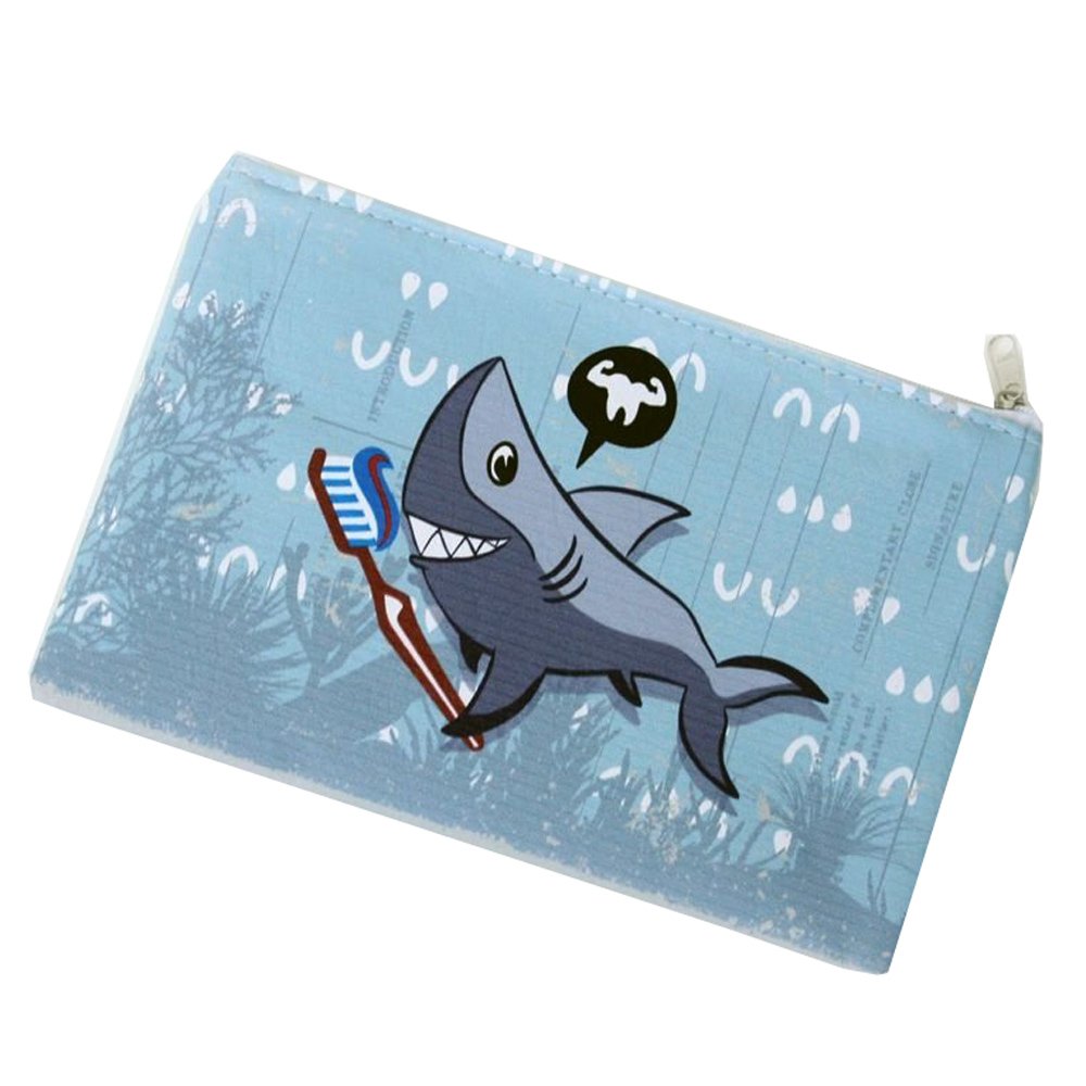 Necessaire Envelope - Tubarão - Azul - OD-NEVIT - Ó Design