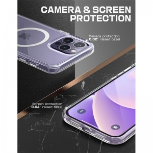 Supcase para iphone 14 pro max caso 6.7 polegada (2022) ub mag série premium híbrido caso claro de proteção compatível com magsafe