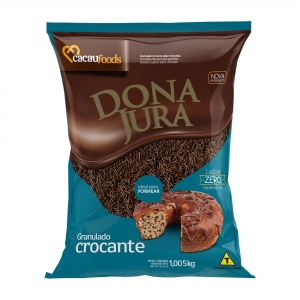 CHOCOLATE GRANULADO CROCANTE DONA JURA 1,05KG