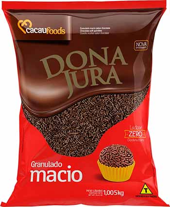 CHOCOLATE GRANULADO DONA JURA MACIO 1,005KG