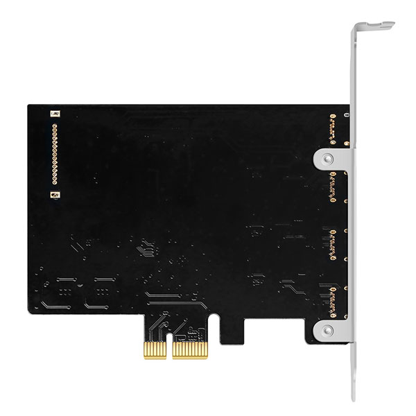 PLACA ADAPTADORA EXPANSORA PCI-E USB C TIPO C COM 4 PORTAS