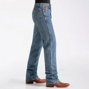 Calça CINCH Masculina Jeans Importada Bronze Label Slim Fit 100% Algodão MB90532001 - Foto 1