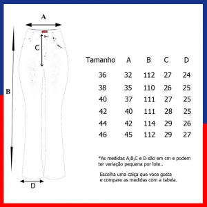 Calça Wrangler Feminina Jeans 69% Algodão Cintura Alta Corte Americano Flare Sally WF2014 - Foto 5