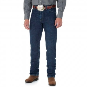 Calça Wrangler Masculina Jeans 99% Algodão Corte Americano Competition Low Rise 13M48BB36 - Foto 0