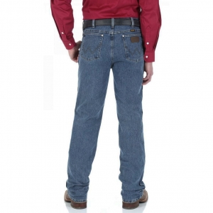 Calça Wrangler Masculina Jeans Importada Slim Fit Cowboy Cut 36MACMT36 - Foto 1