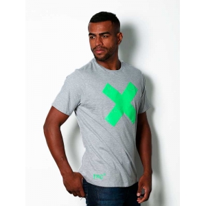 Camiseta TXC Brand Masculina Logo Emborrachada Verde Limão - Foto 1