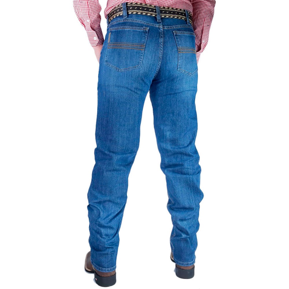 Calça Fast Back Masculina Jeans NEW Clara com Elastano 99% Algodão 13226-001 - Foto 1