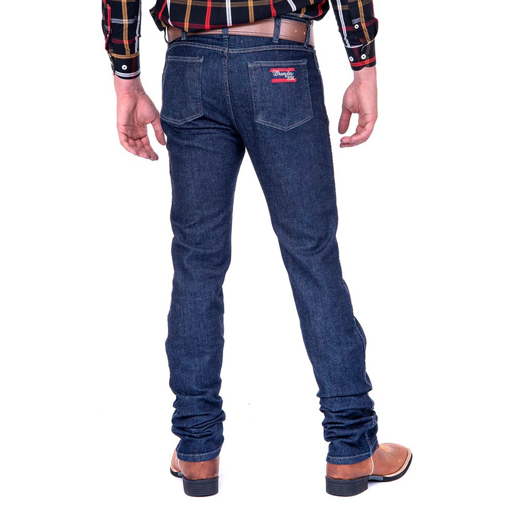 Calça Wrangler Masculina Jeans 99% Algodão Corte Americano 20X Elastic Comfort 21X44PW36 - Foto 1