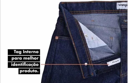Calça Wrangler Masculina Jeans Original Urbano Cody 100% Algodão Cintura média WM1300 - Foto 10