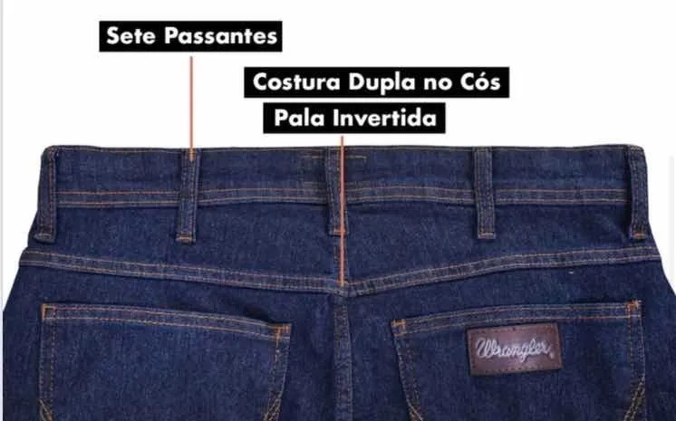 Calça Wrangler Masculina Jeans Original Urbano Cody 100% Algodão Cintura média WM1300 - Foto 8