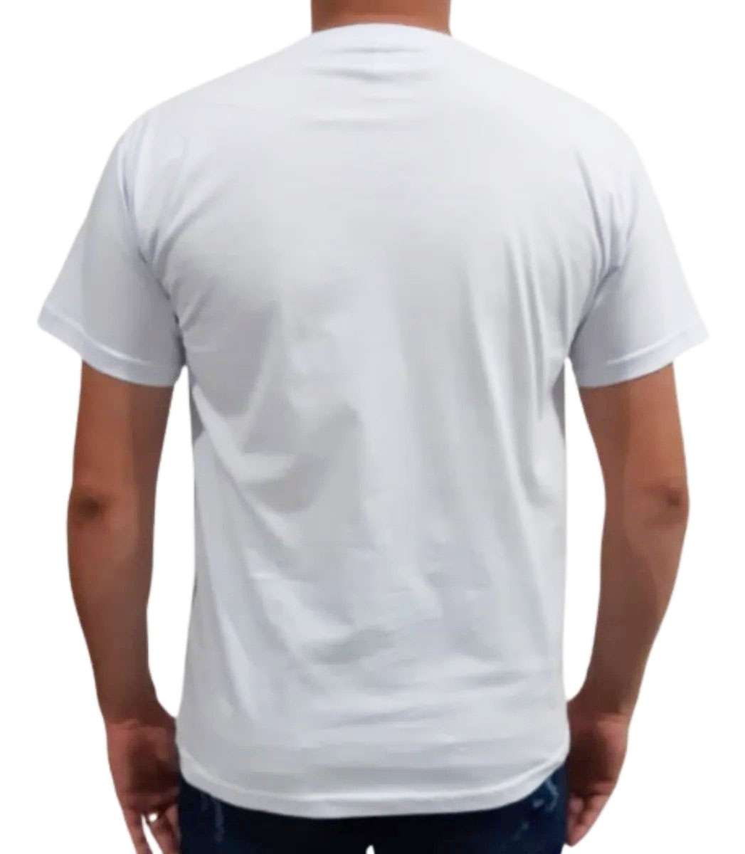 Camiseta King Farm Masculina Branco Estampada - Foto 1