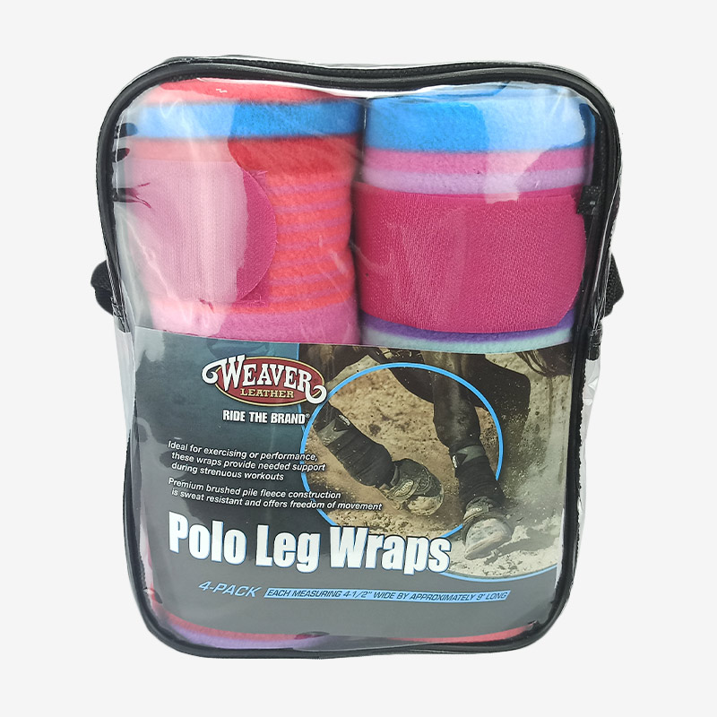 Conjunto Liga Weaver Leather Pernas de Cavalo Arco Iris  - Foto 2