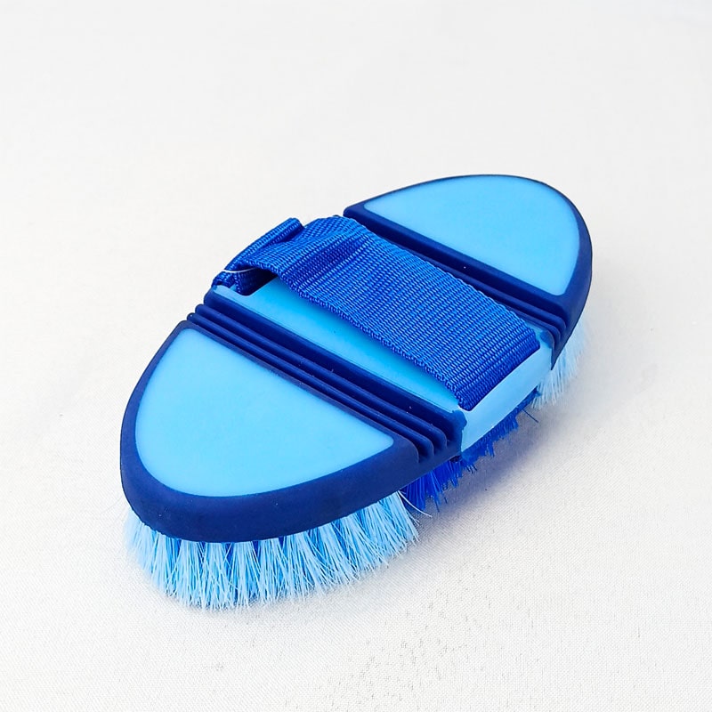 Escova Flexível com Engate de Mão e Cerdas de Nylon Azul - Foto 0
