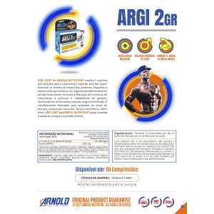 Argi 2GR L-Arginine (AAKG) Arnold Nutrition 60 Tabletes44, - Foto 2