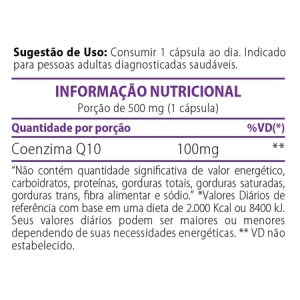 Kit 2un Coenzima Q10 (CoQ10) 100mg Vitavale 60 cápsulas - Foto 1