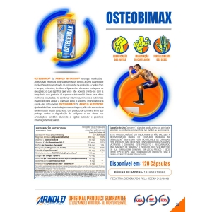 Kit 5 un OsteoBimax Arnold Nutrition 120 Caps - Foto 4