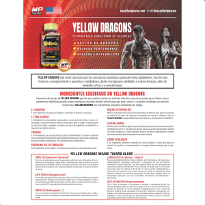 Yellow Dragons Termogênico Maxeffect 60 Cápsulas - Foto 3