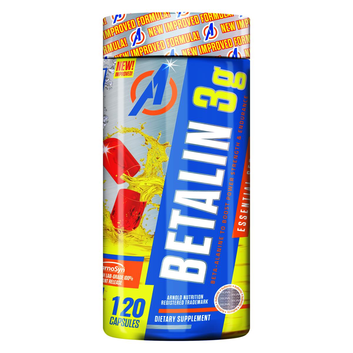 Betalin 3g Beta-Alanine Arnold Nutrition 120 Caps - Foto 0