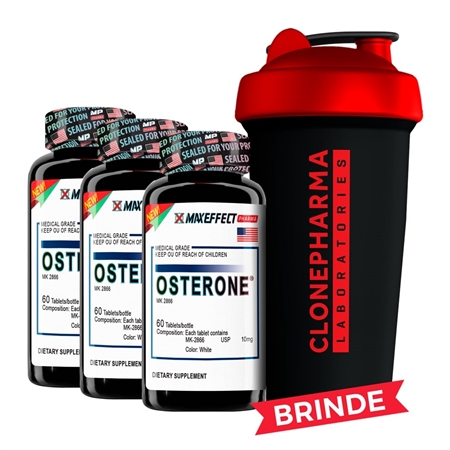 Combo Osterone MaxEffect Pharma 60 tabletes - Leve 3 Pague 2 - Foto 0