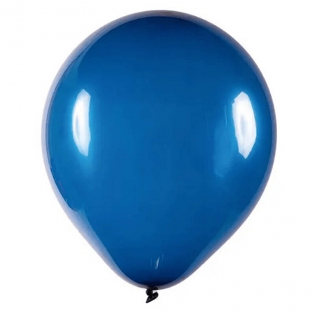Balão Azul Marinho Redondo Profissional Art Látex