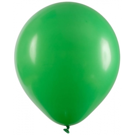 Balão Verde Folha Redondo Profissional Art Látex