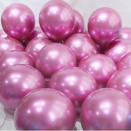 Balões Rosa Platino - nº10 Pic Pic - 25 un