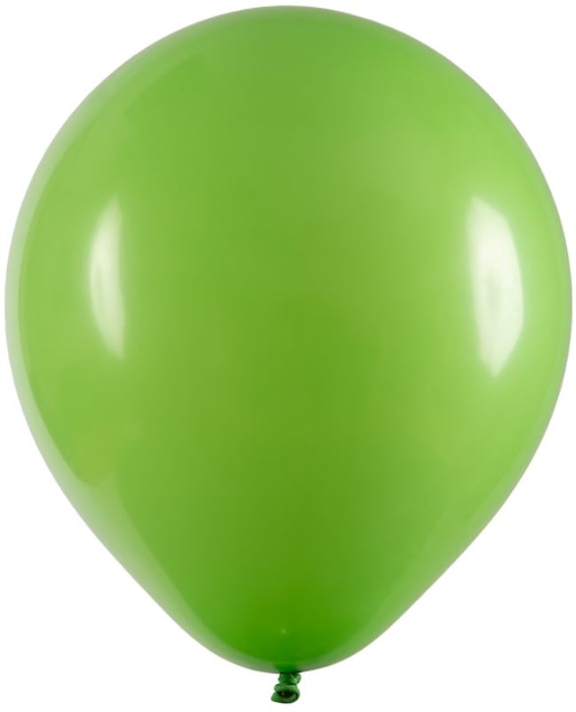 Balão Verde Lima Redondo Profissional Art Látex