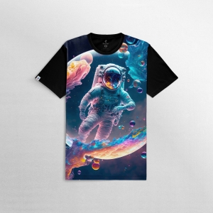 Camiseta Bubble Astronaut
