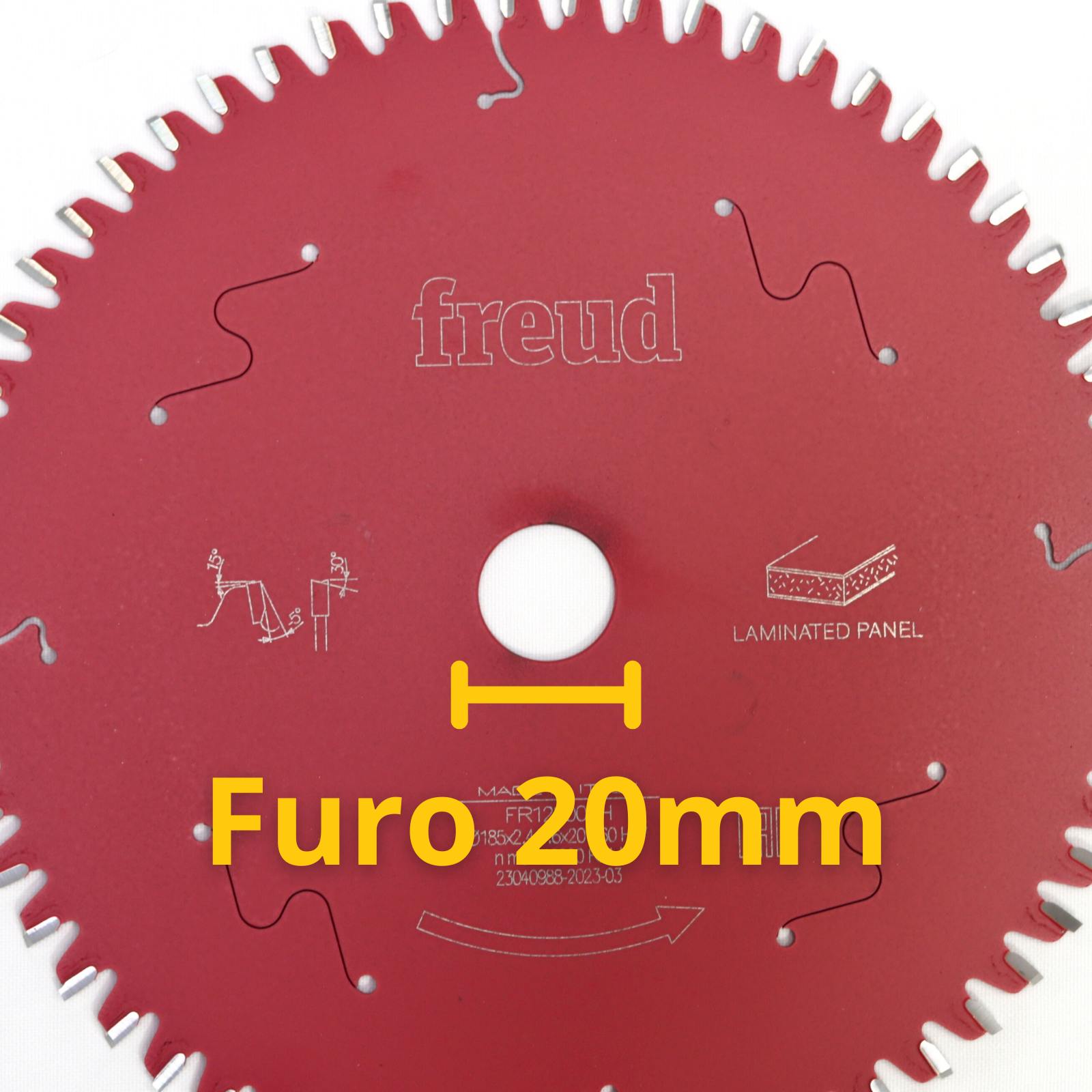 Disco serra circular MDF 7 1/4 FREUD - 60D corte super limpo