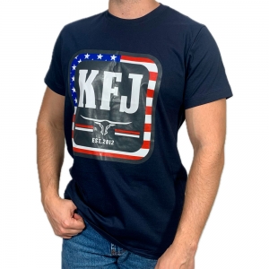 Camiseta King Farm Azul Marinho Country