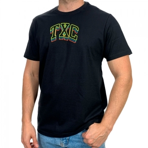 Camiseta Preta Txc Estampada Country