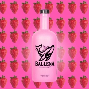 Licor Ballena (morango Com Tequila) 750 ml - (6/80)