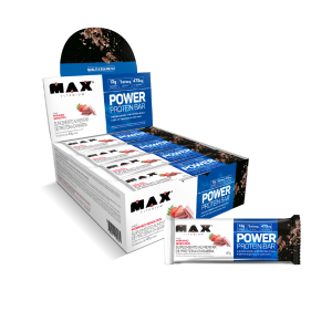 Power Protein Bar 41G - Max Titanium (12 unidades)