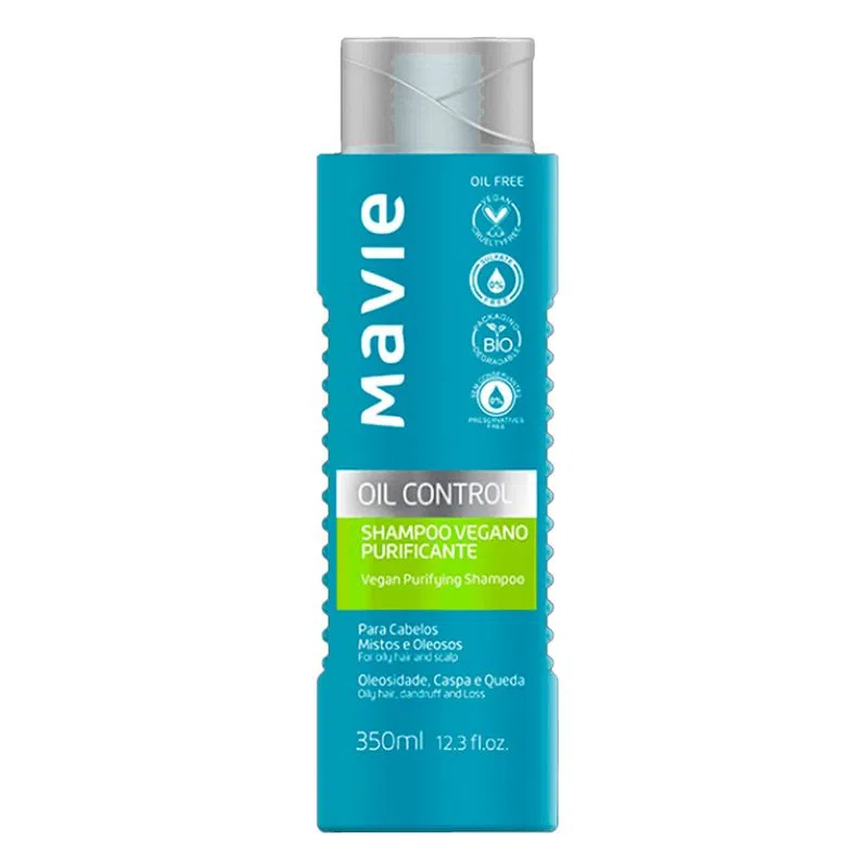 Mavie Oil Control Shampoo Vegano Purificante - 350ml