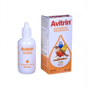 Avitrin Complexo Vitamínico Para Passáros 30 Ml - Coveli