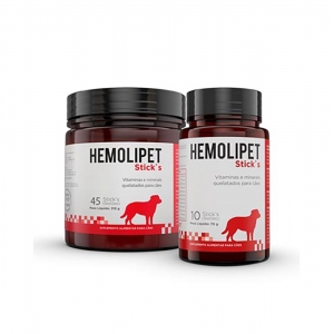Hemolipet Stick´S Cães 45 Sticks 315 G - Avert