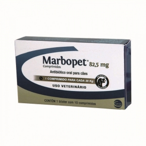 Marbopet 82,5 Mg Para Cães 10 Comprimidos - Ceva